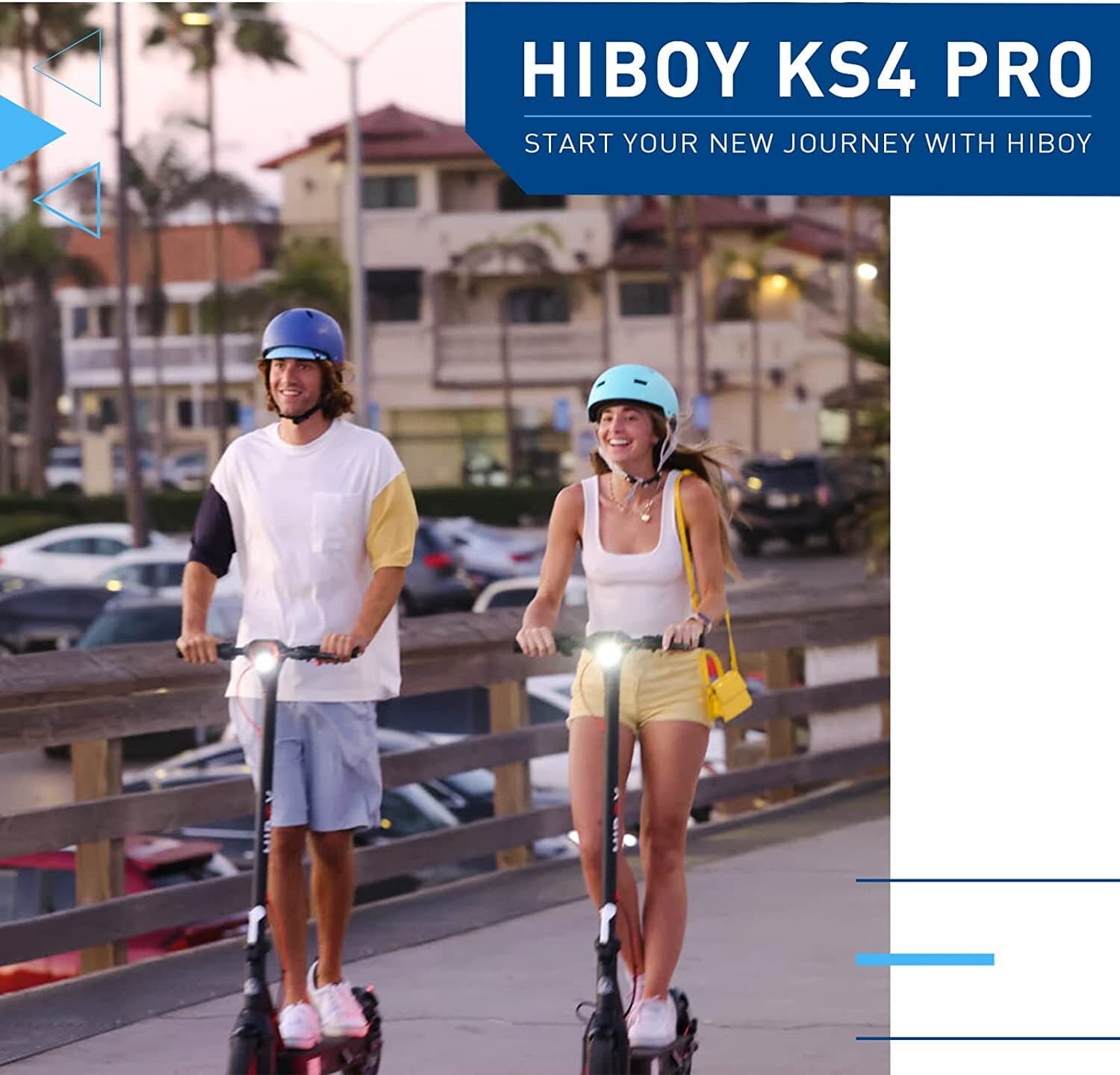 Hiboy KS4 Pro Electric Scooter 500W 25 Miles Range Adult Scooter Secondhand 5