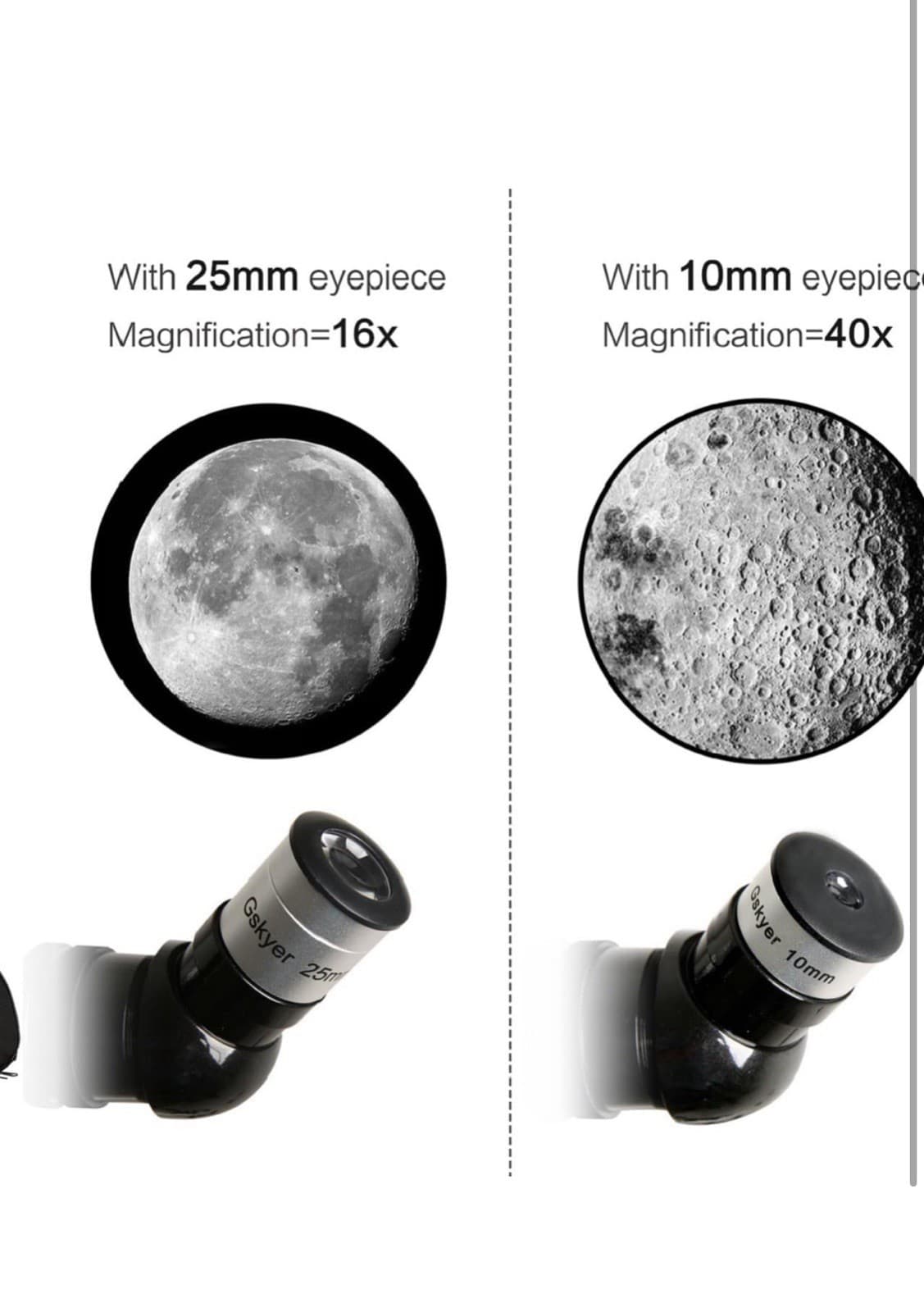 Gskyer AZ70400 400mm Astronomical Refracting Telescope 70mm Aperture AZ Mount 3