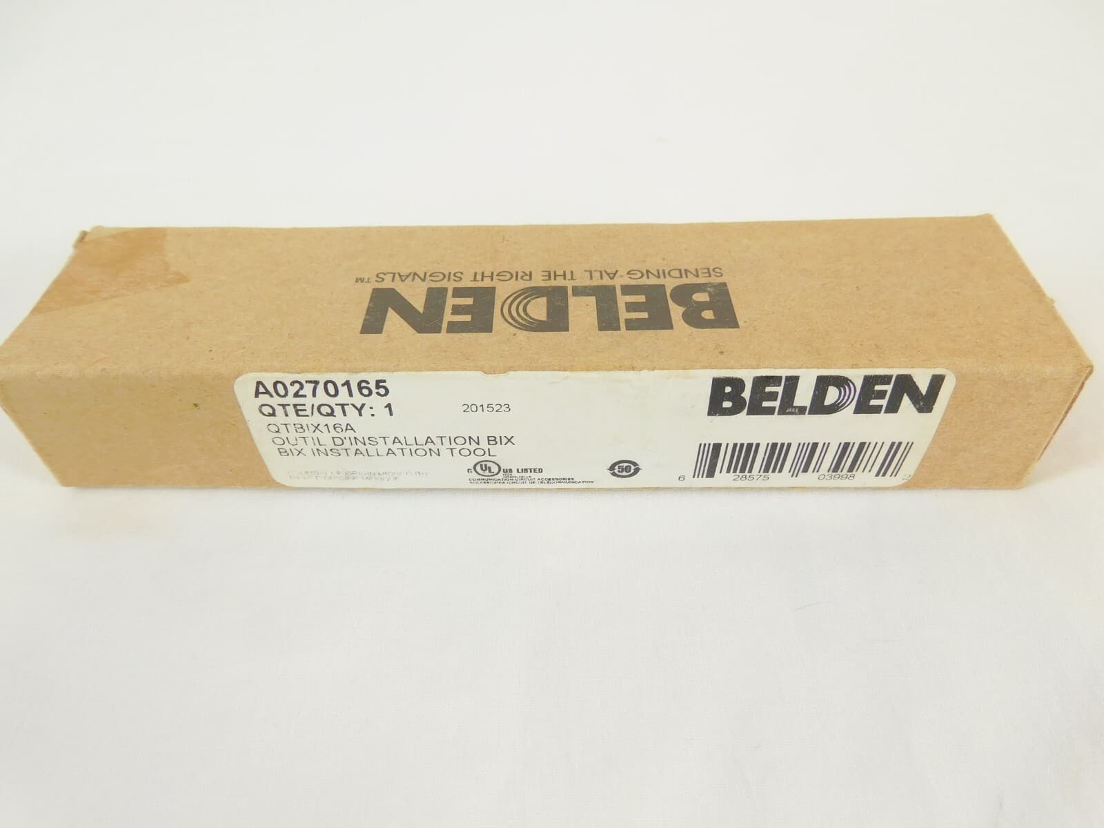 GigaBIX and BIX Connecting Tool Assembly Belden A0270165 QTBIX16A 2