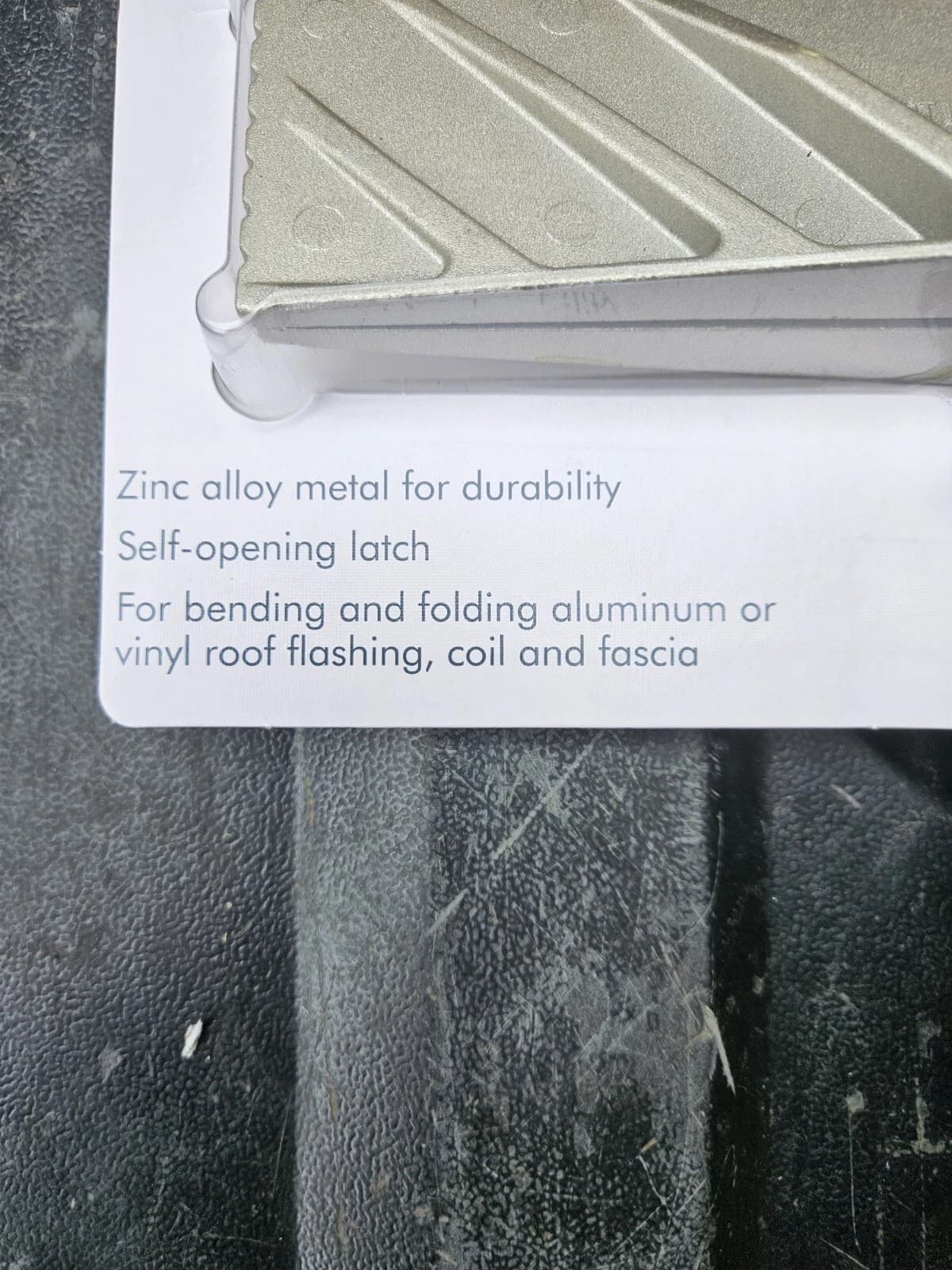 Anvil 9" Sheet Metal Seamer Tool | Model 1006624993 | Crimping Plier 5