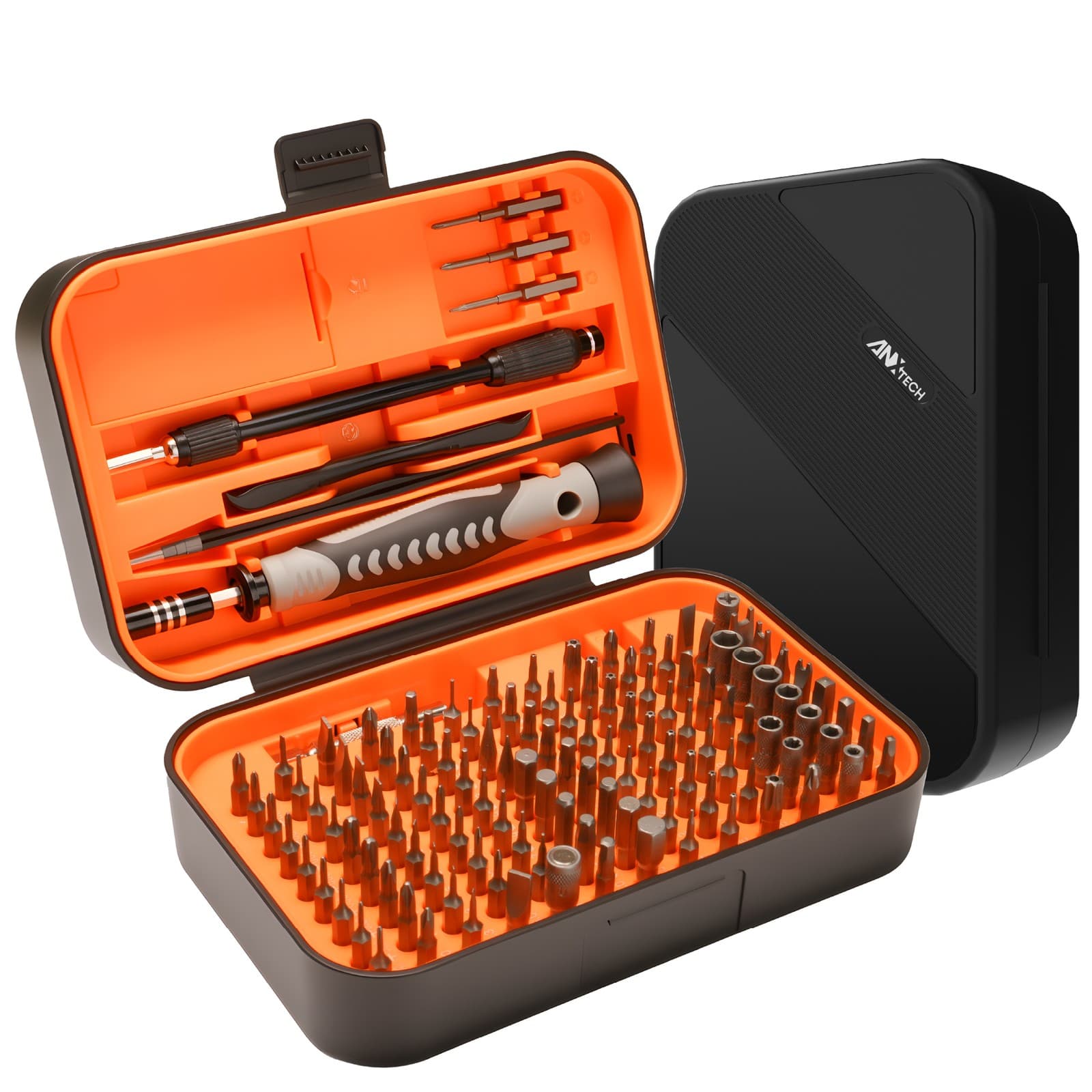 130-IN-1 Precision Screwdriver Set Repair Tool Kit with 117 S2 Steel Bits Tools 2