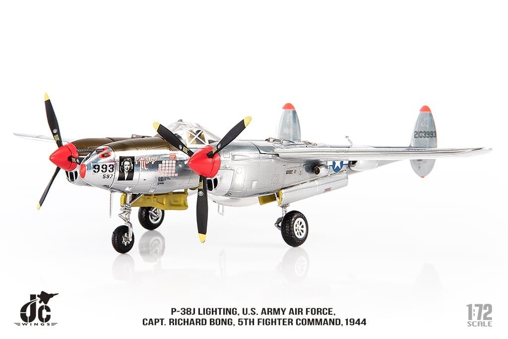 P-38J, USAAF, 5th Fighter Command, 1944, Reg: 42-103993, 1/72, JCW-72-P38-003 6