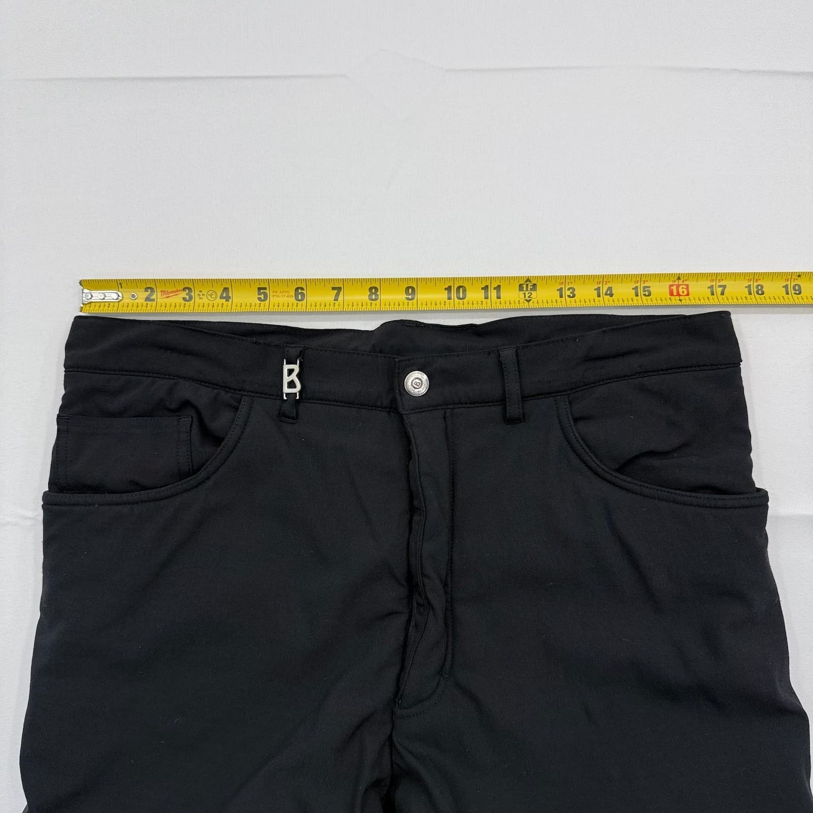 Bogner Sports Ski Snowboarding Insulated Pants Women's 34x29 Black Bib Straps 6