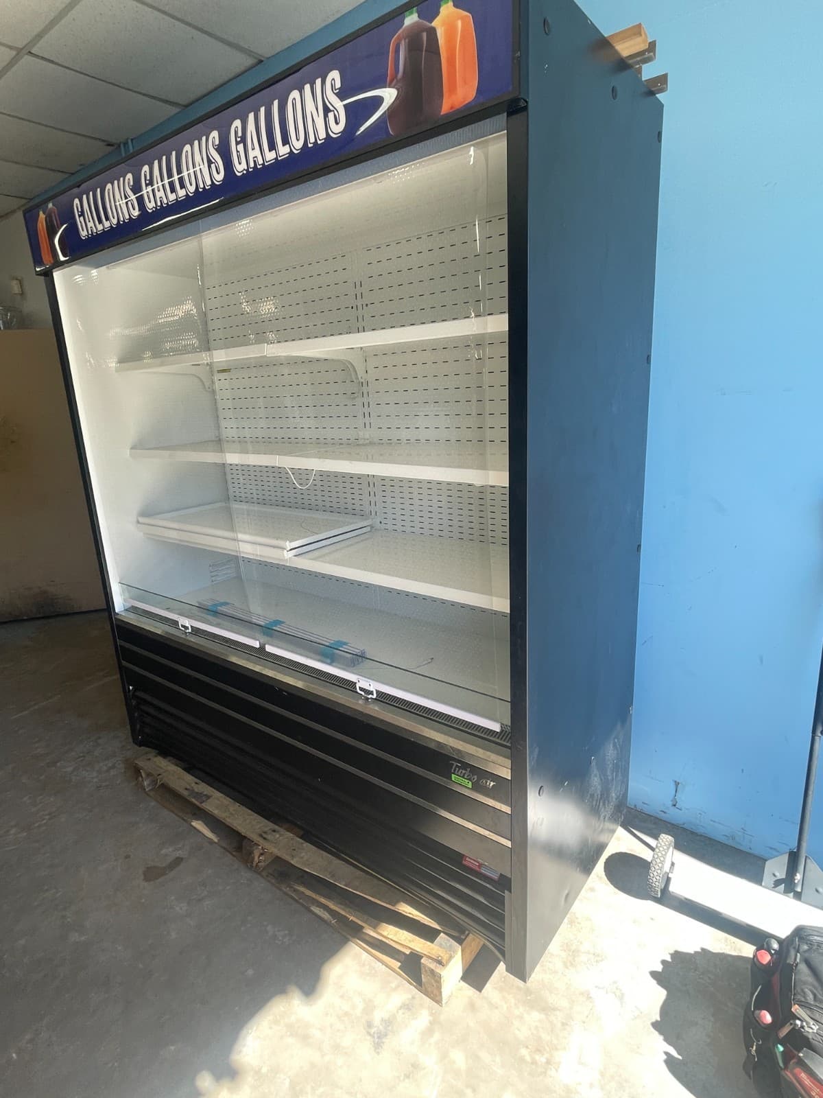 2023 Turbo Air TOM-72EB-N Vertical Open Air Cooler - 8018 2