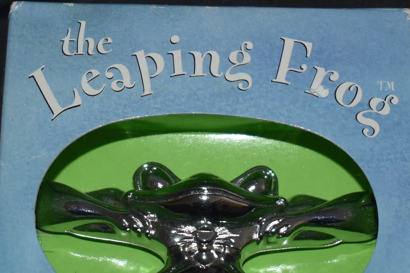 The Leaping Frog Chrome Accordion Corkscrew Wine Bottle Opener in BOX ca, 1998 3