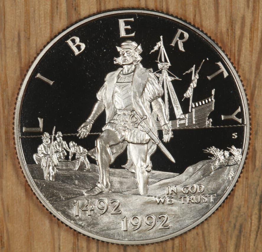 1992 S Columbus Quincentenary Commemorative Half Dollar 50¢ - Proof 2