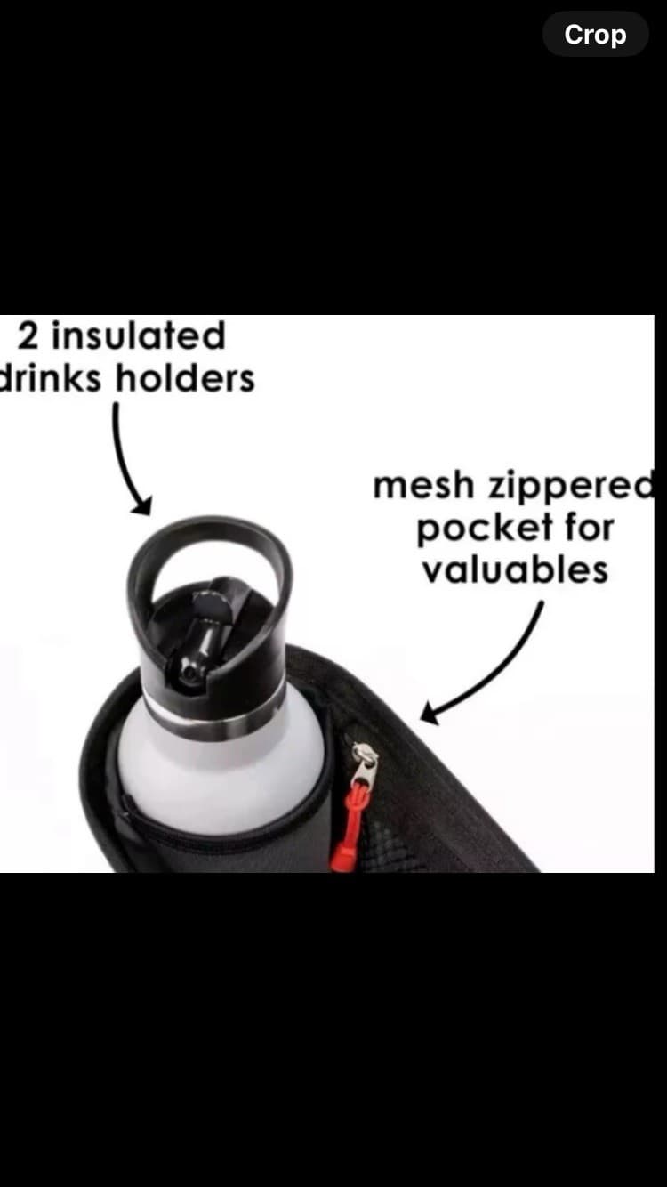 Diono Buggy Buddy Universal Stroller Organizer Insulated Drink Pockets/Cargo Bin 3