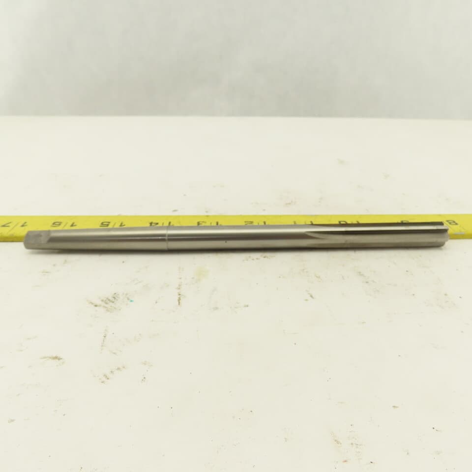 L & I 536 H21-97 B 1/2" Straight Flute Reamer MT #1 Morse Taper 1 Shank 6
