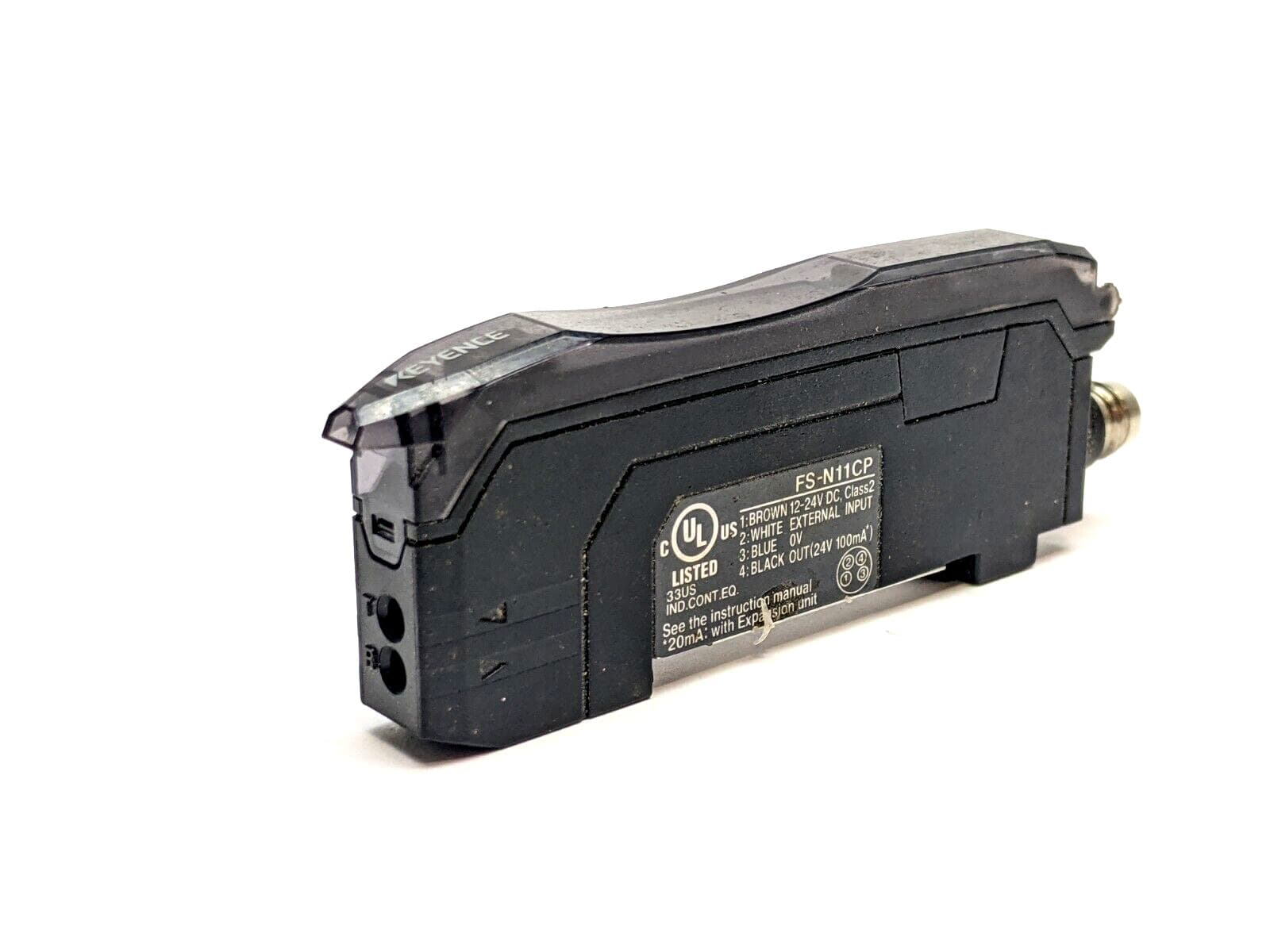 Keyence FS-N11CP Digital Fiber Optic Amplifier 2