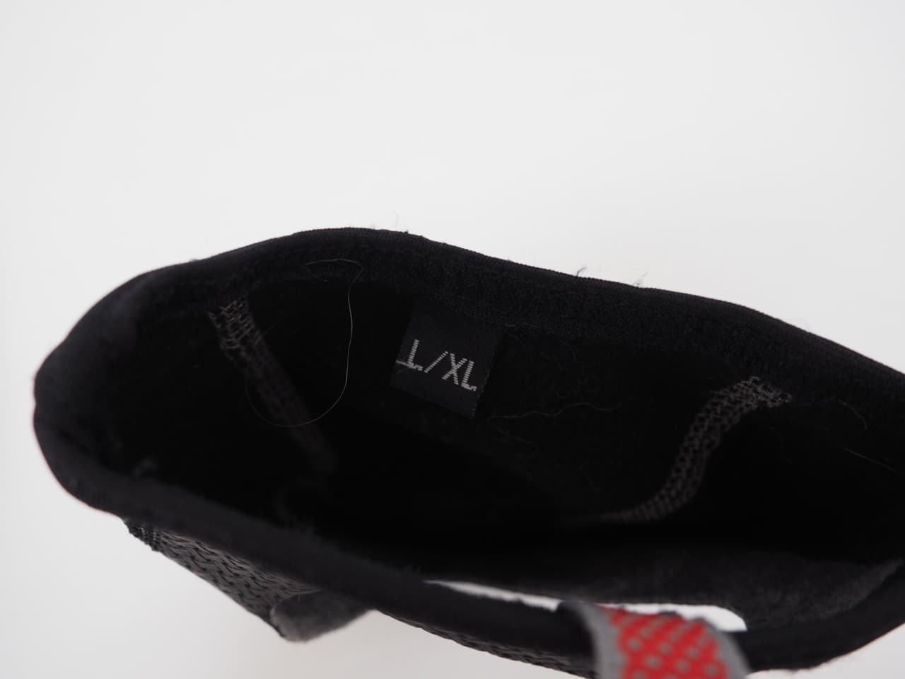 Pearl Izumi Cyclone Cycling Shoe Toe Cover Large/X-Large Black & Reflector Strip 3