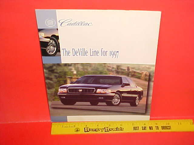 1997 CADILLAC DEVILLE D'ELEGANCE CONCOURS BROCHURE CATALOG PAINT CHIPS LOT OF 4 4