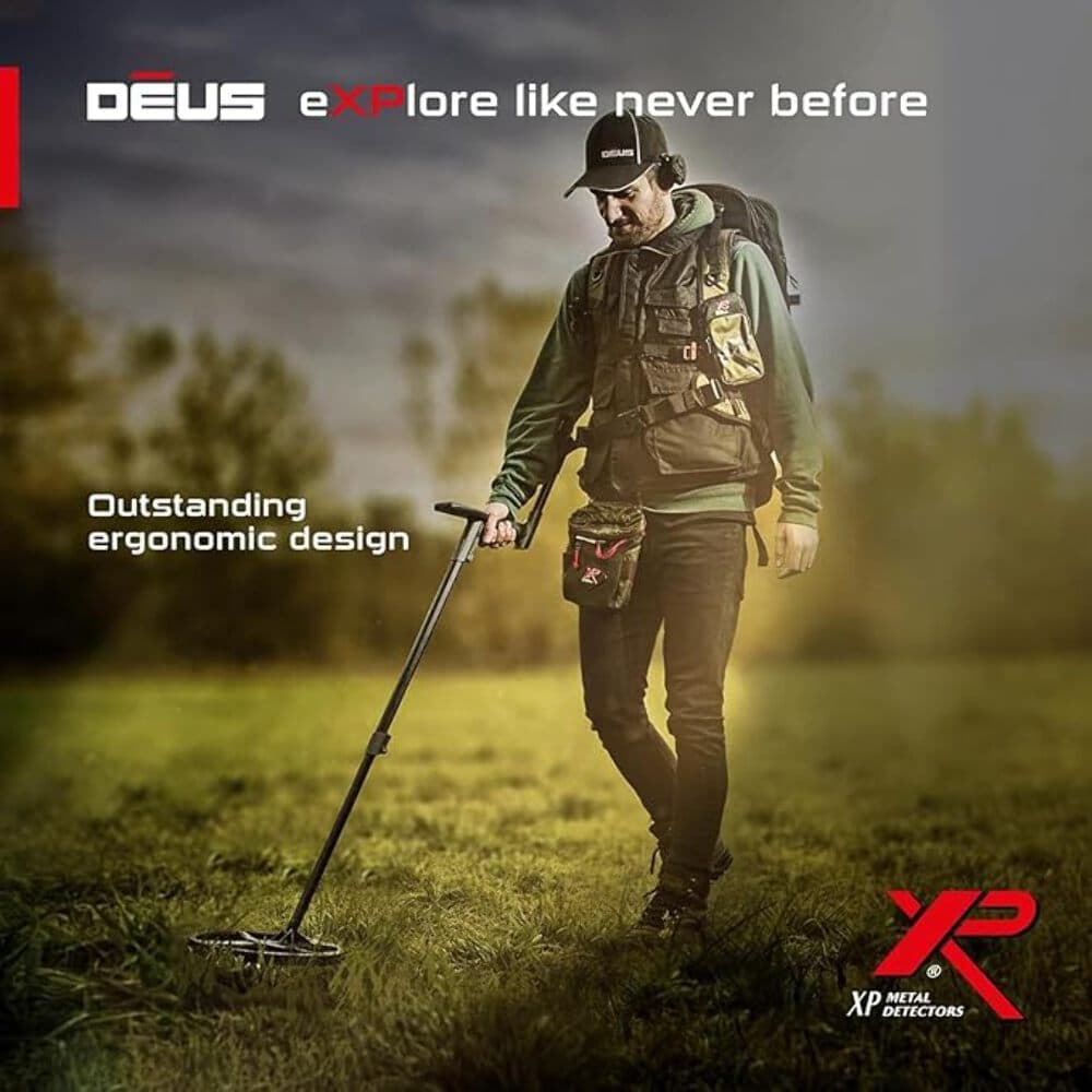 XP DEUS Wireless RC Metal Detector With 11" Searchcoil and WS4 Headphones 5