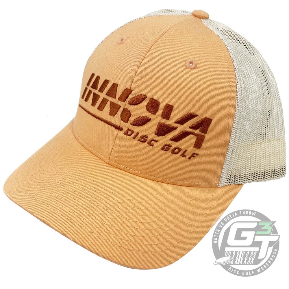 NEW Innova Low Pro Burst Logo Adjustable Mesh Trucker - PICK YOUR COLOR 2