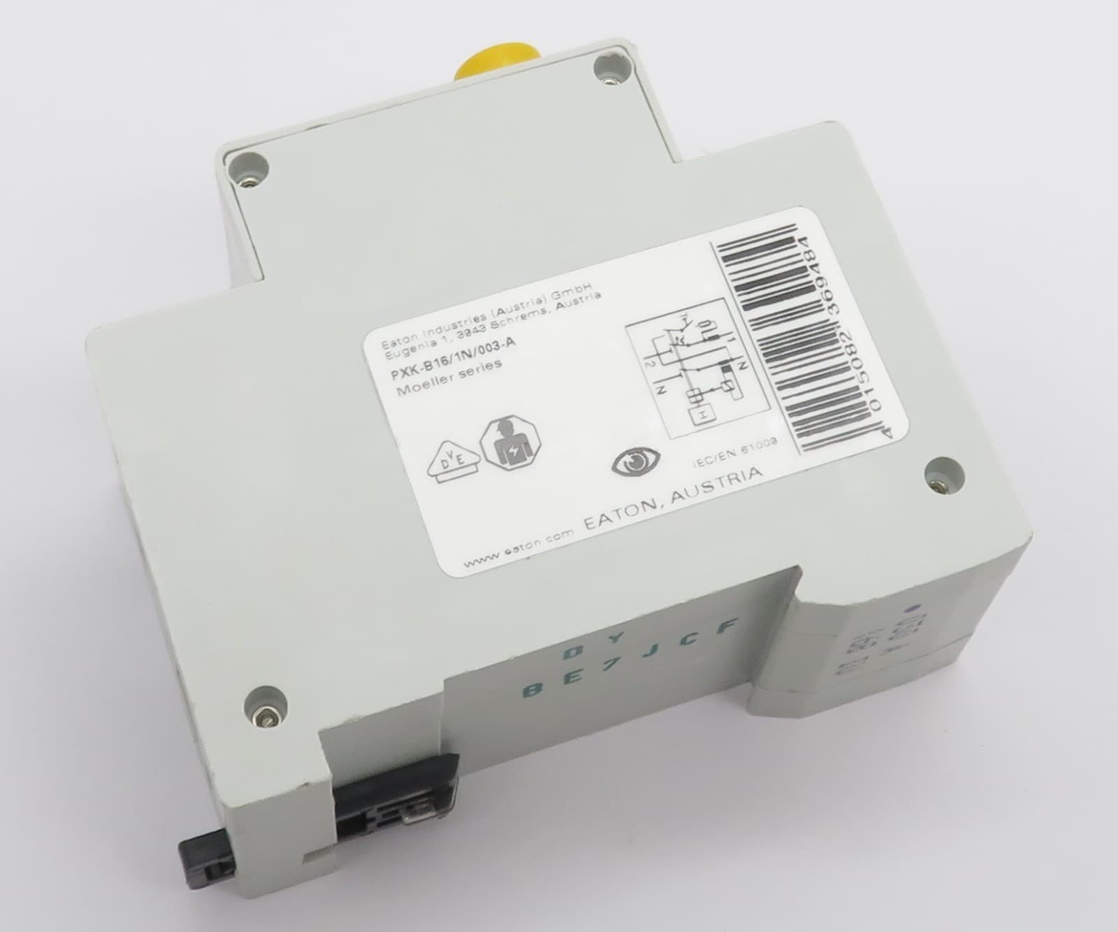 EATON PXK-B16/1N/003-A FI/LS Switch Type A Combination Switch RCBO B16 16A 30mA 2p 2