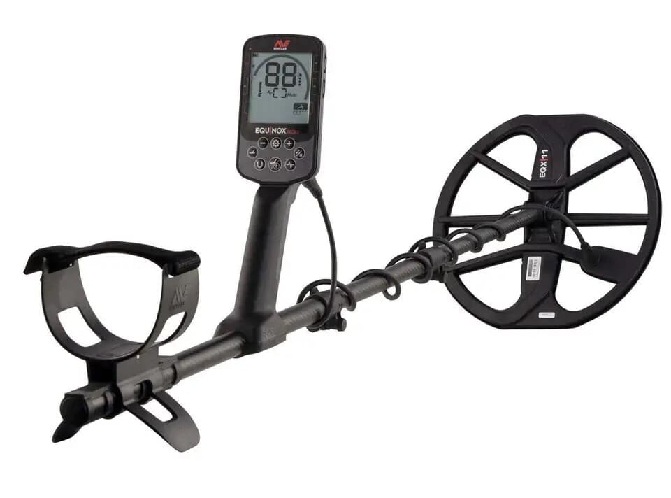 Minelab Equinox 900 Metal Detector with 11" and 6" coils 3720-0006 Waterproof 2