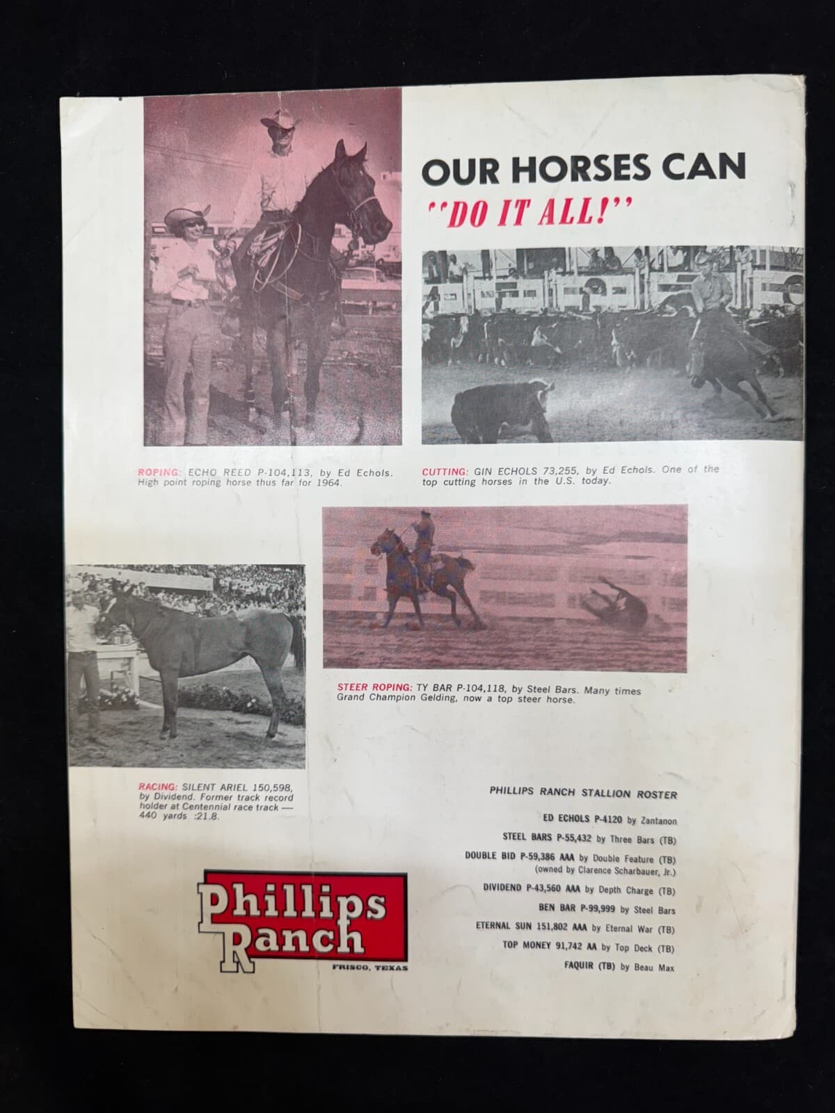 Quarter Horse Journal August 1964 Annual Performance Issue 2