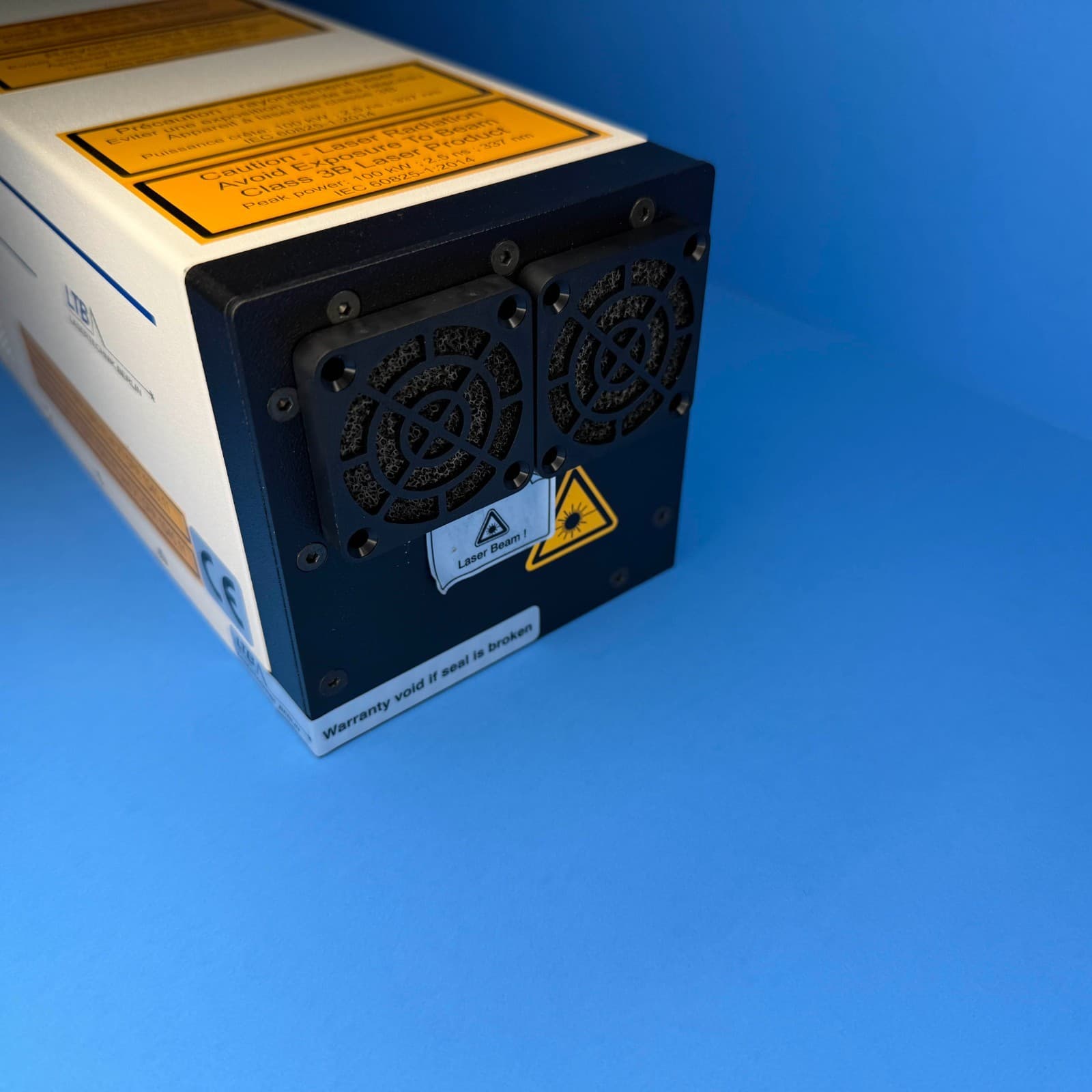 LTB Lasertechnik MNL 100 (103 PD) Mini Nitrogen Laser 100kW, 2.5 ns, 337nm 4