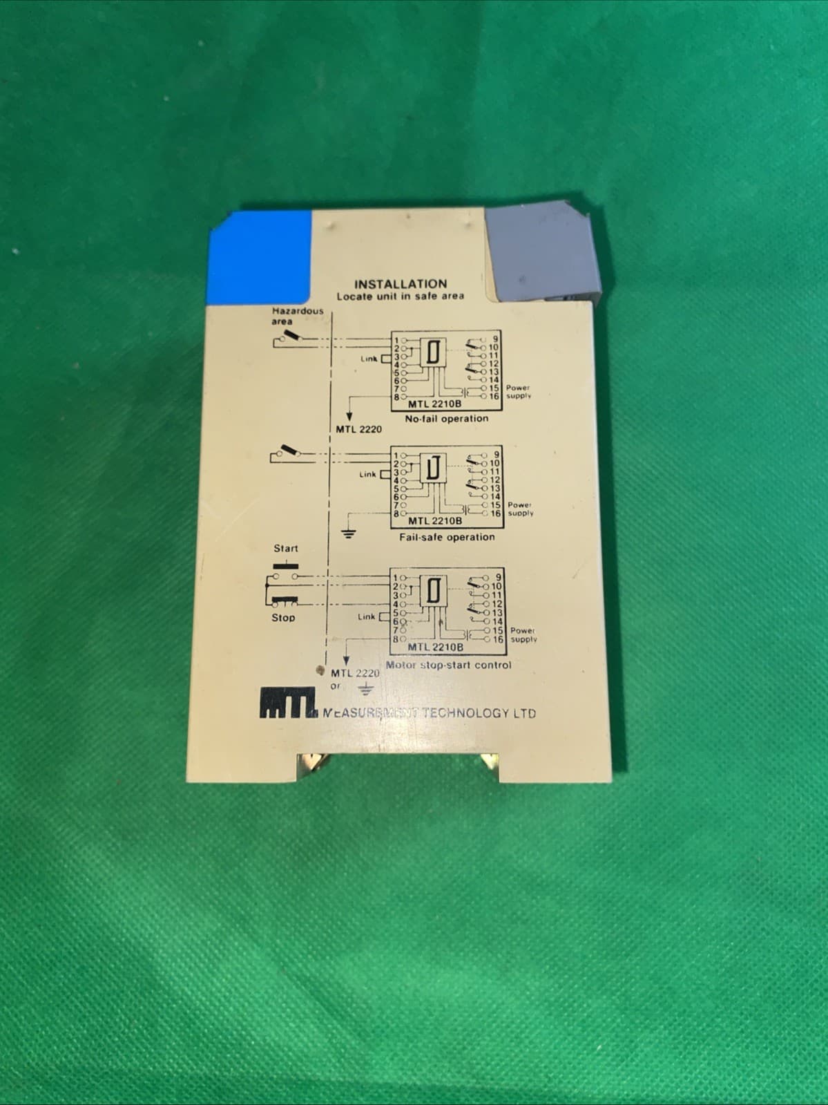 MTL 2210B 1 Channel Switch Operating Relay 3