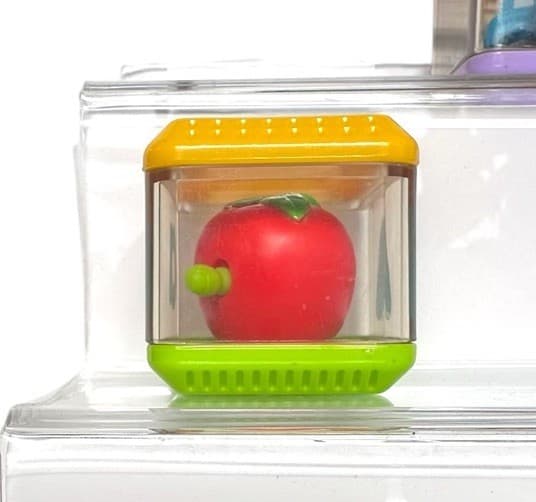 Fisher Price Peek a Boo Replacement Blocks **LETTER A** Apple 4