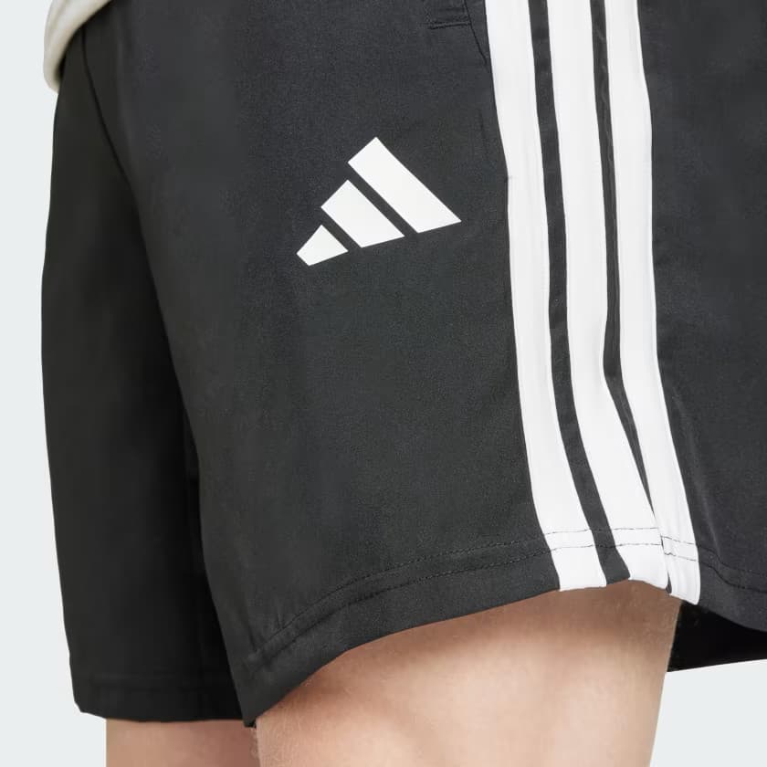adidas men Essentials Training 3-Stripes Woven Shorts 4