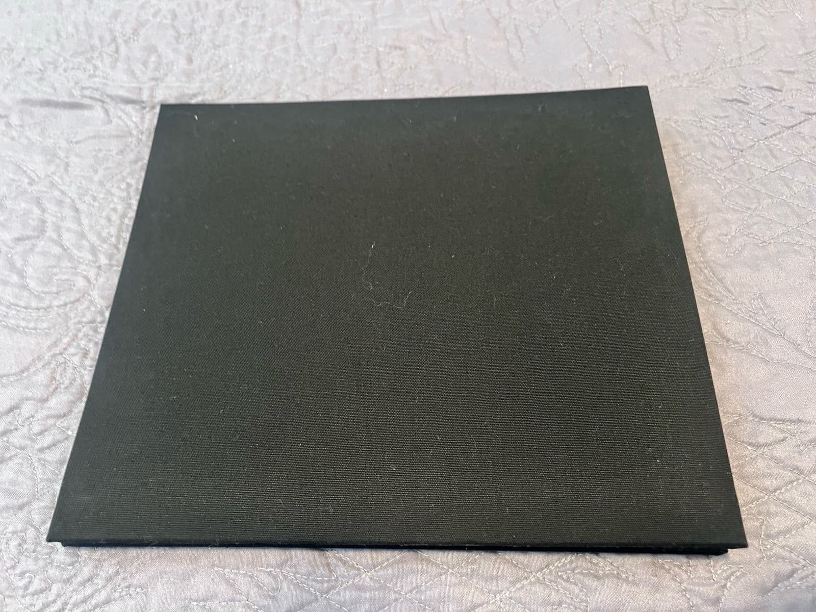 Black Linen Photo Album (15) 8.5”x 8.5” Pages Expandable Post Bound New 6