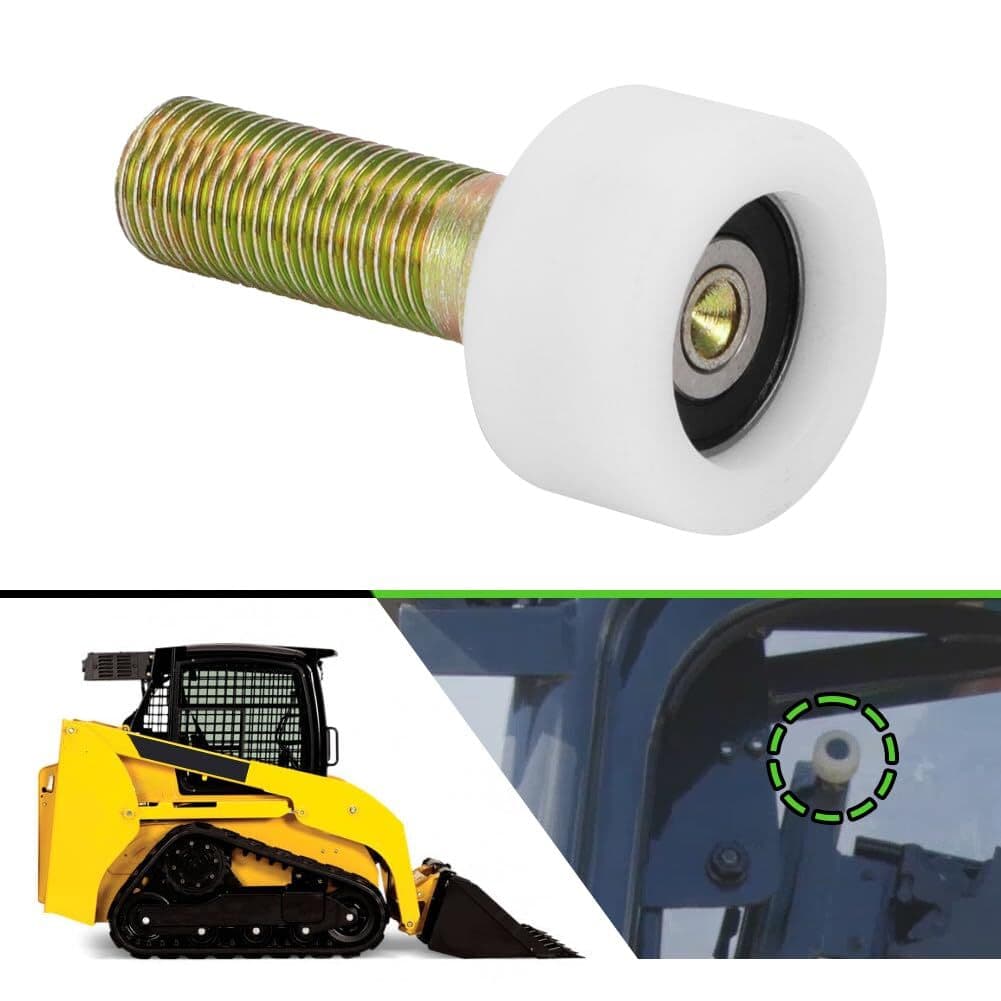 Skid Steer Cab Door Roller AT319018 For John Deere CT315 CT322 240 /50/60/70 317 3