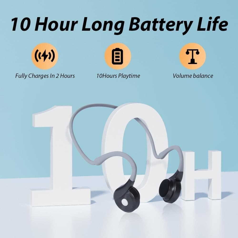 Bone Conduction Hearing Headset 7 Frequency Modes 2 Hour Charge 10 Hour Playtime 6