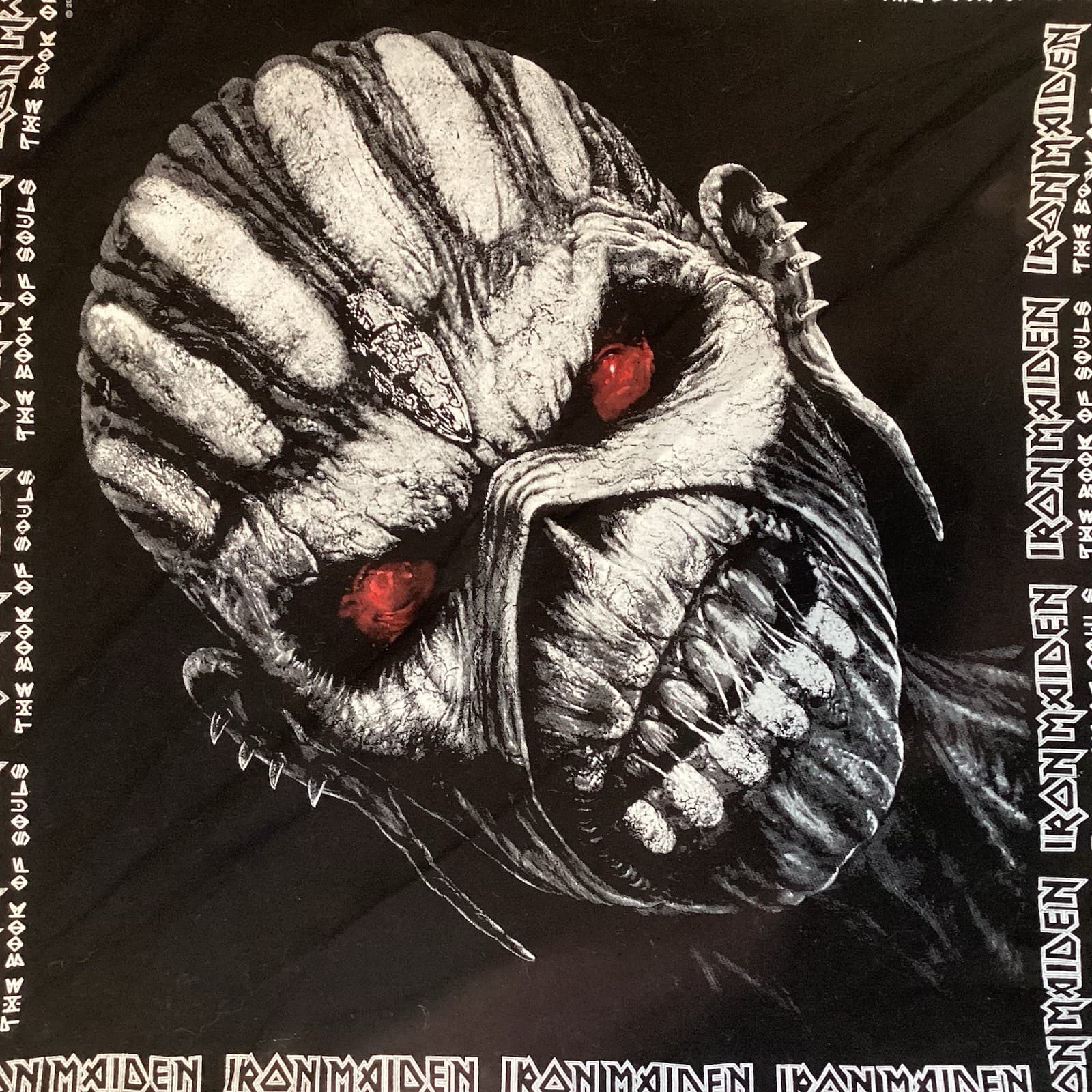 Iron Maiden Official Original Eddie Licensed Fan Club Bandana Scarf 2