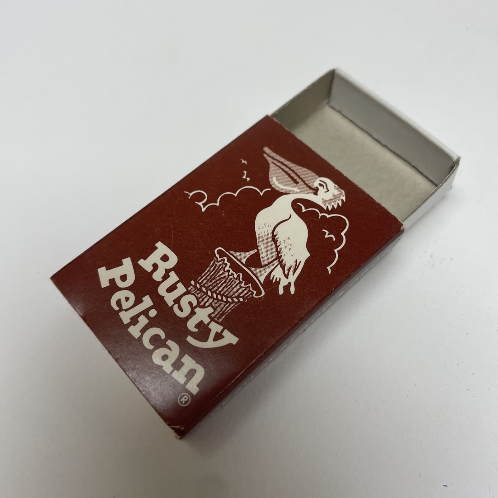 Rusty Pelican Restaurant Long Beach, California Matchbook 3