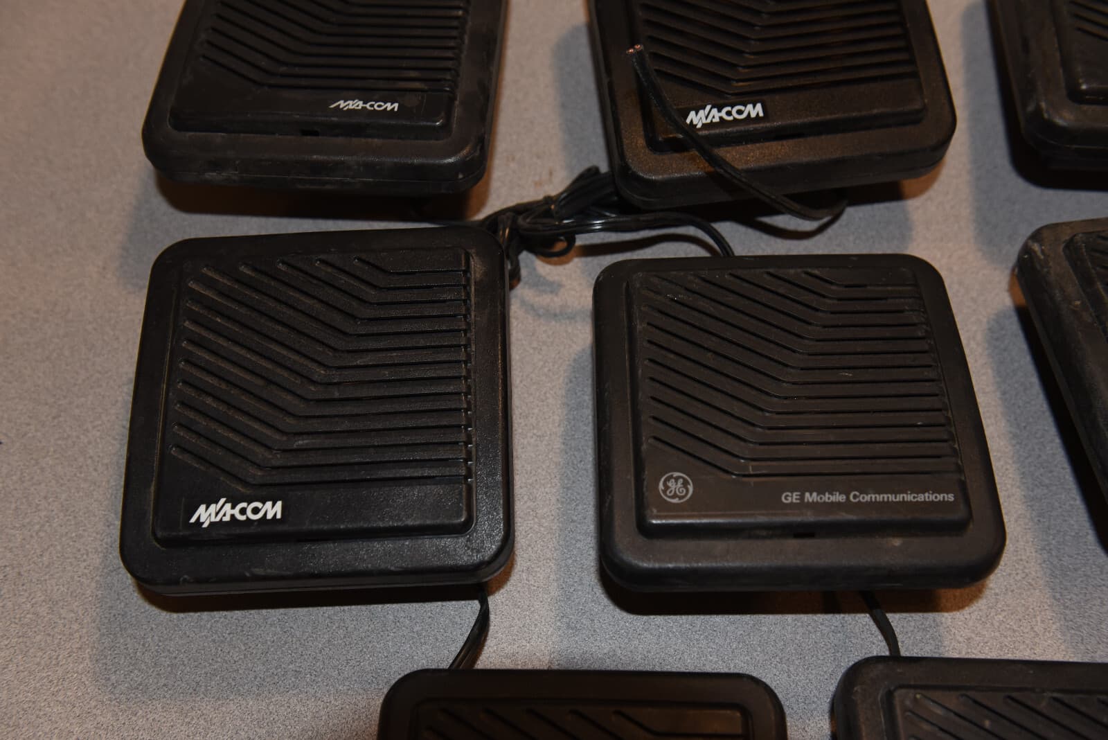 Lot of (8) Used External Speakers For Mobile Radios - Various brands! 3