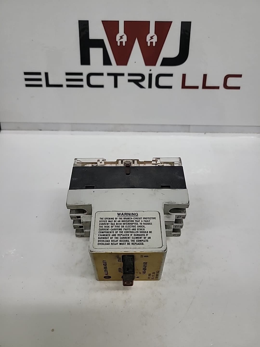 ALLEN BRADLEY 140-MN-0160 Ser B MANUAL MOTOR STARTER  1-1.60A  6