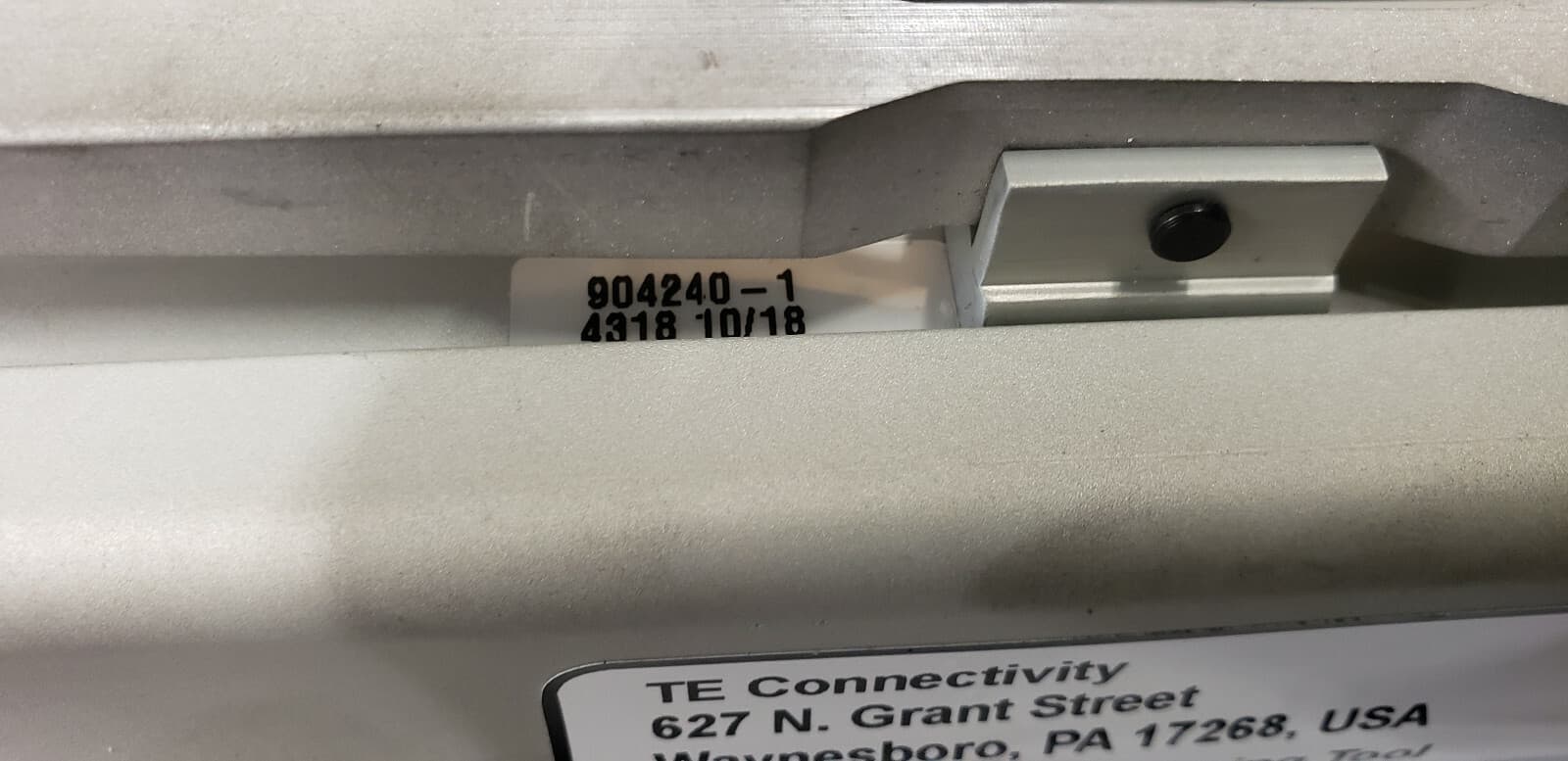 TE 189721-1 Pneumatic Hand Crimping Application Tool, Non-Logic Power Unit NEW 5