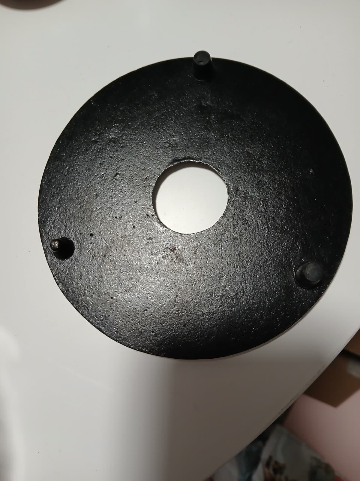 Teapot Trivet Japanese Style Cast Iron Metal Black 5.5" 2