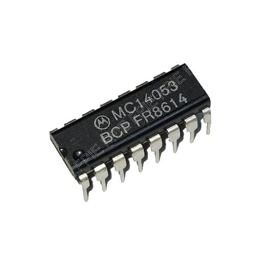 MC14053BCP Analog Multiplexers/Demultiplexers by Motorola