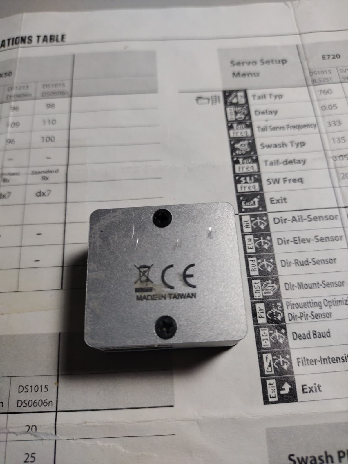 Ace RC GT5.1 FBL Controller With Instructions 6