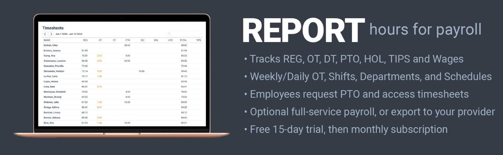 Compumatic Biometric Fingerprint Time Clock, Ethernet WiFi Web Cloud Real-Time 6