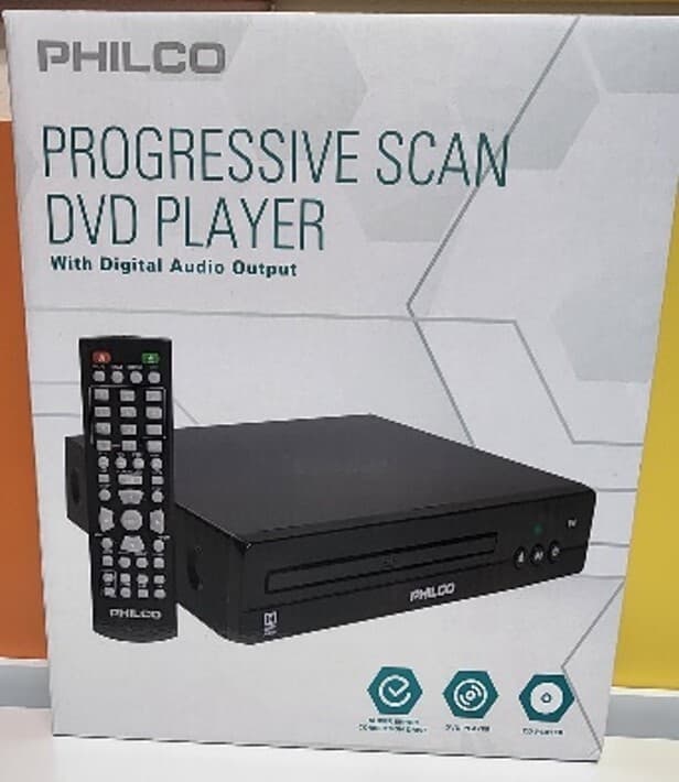 Philco PHD1001 DVD Player Progressive Scan Digital Audio Output w/ Remote 6