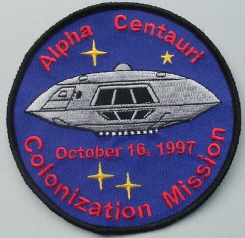 Lost In Space - Jupiter 2 Colonization Mission Patch J2 Netflix Robinson b9