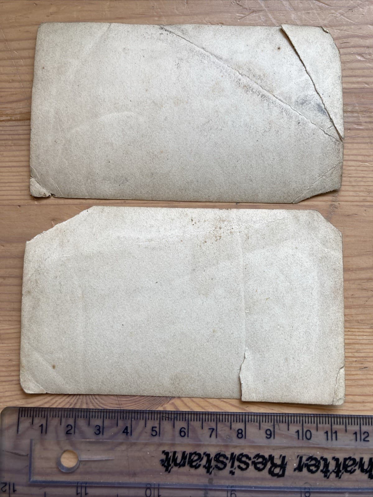 WWI Photos Trainee Army Officers x2 11x7cm 5