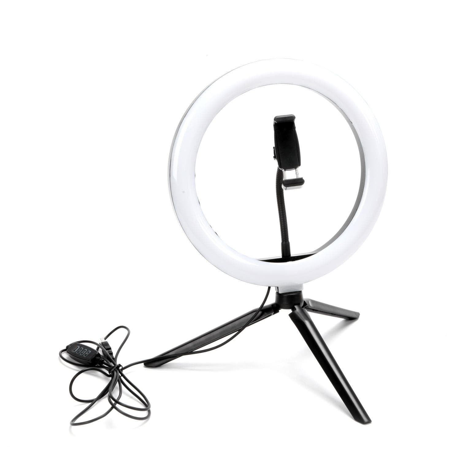 LED Ring Light With Stand For Makeup Photography Video For iPhone Selfie Stream 6