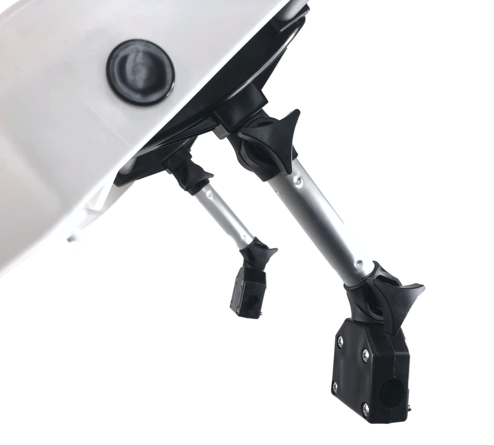 Pactrade Marine Fishing Deluxe White Large Bait Fillet Cutting Board Rail Mount 2