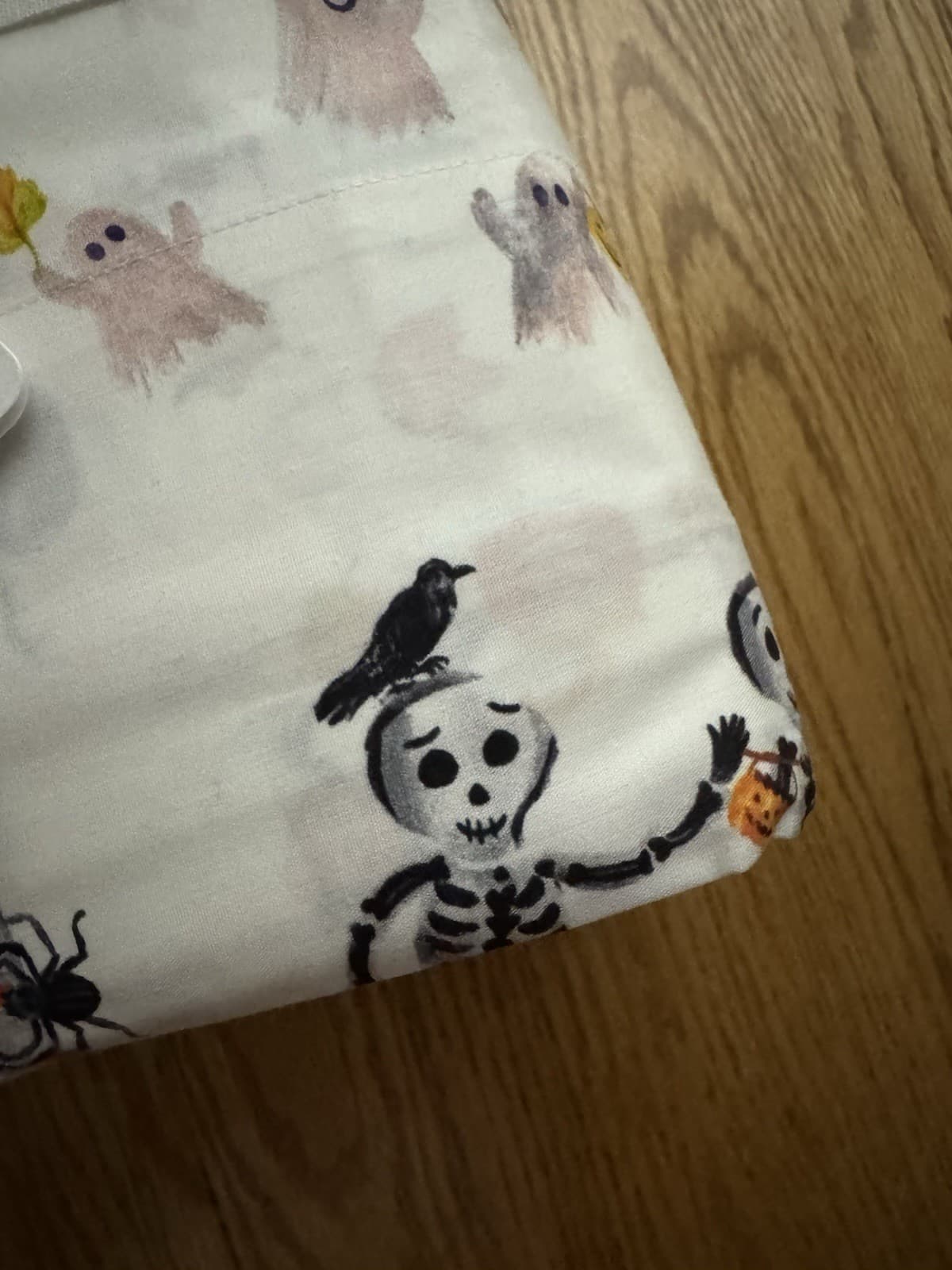 Pottery Barn Doug & Friends Halloween King Size Sheet Set Four Piece New 3