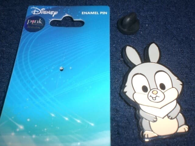 Disney 2024 PALM Pink A La Mode Bambi THUMPER SITTING  Pin 2