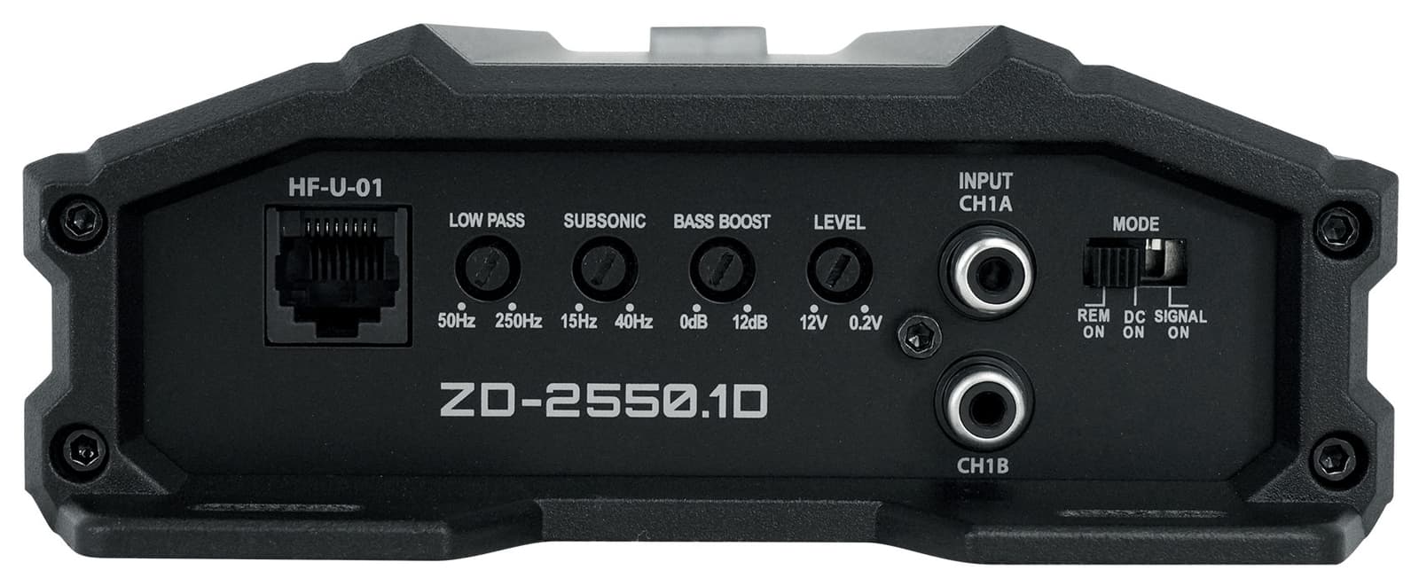 Hifonics ZD-2550.1D 2550 Watt Mono Amplifier 1 Ohm Car Audio Class-D Amp 3