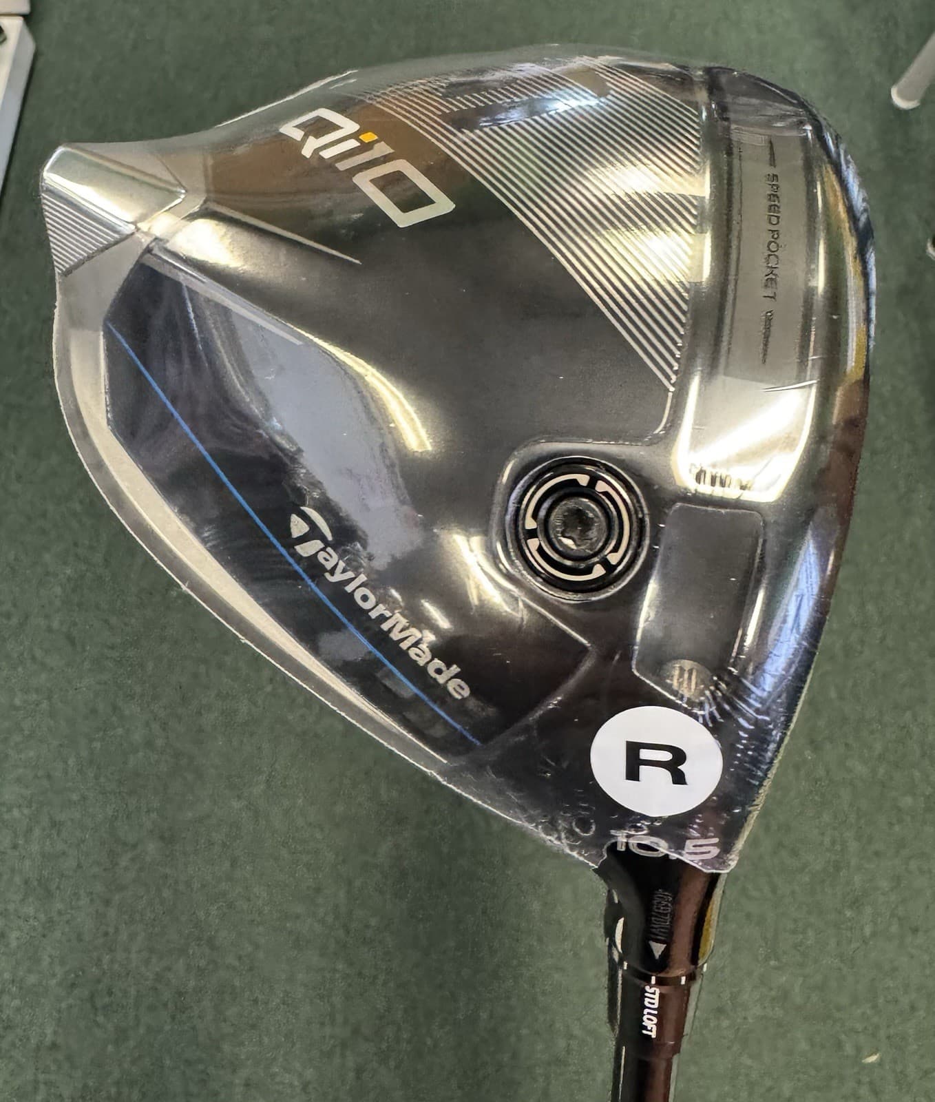 TaylorMade Golf Club Qi10 10.5 Degree Driver Regular Flex- New 3