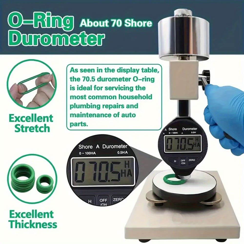 595 Pcs Metric and SAE Air Conditioning O-Ring Kit for Automotive A/C Compressor 5