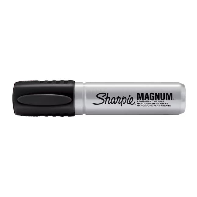 Sharpie Magnum Permanent Marker XL Chisel Tip Black (44001A) 2