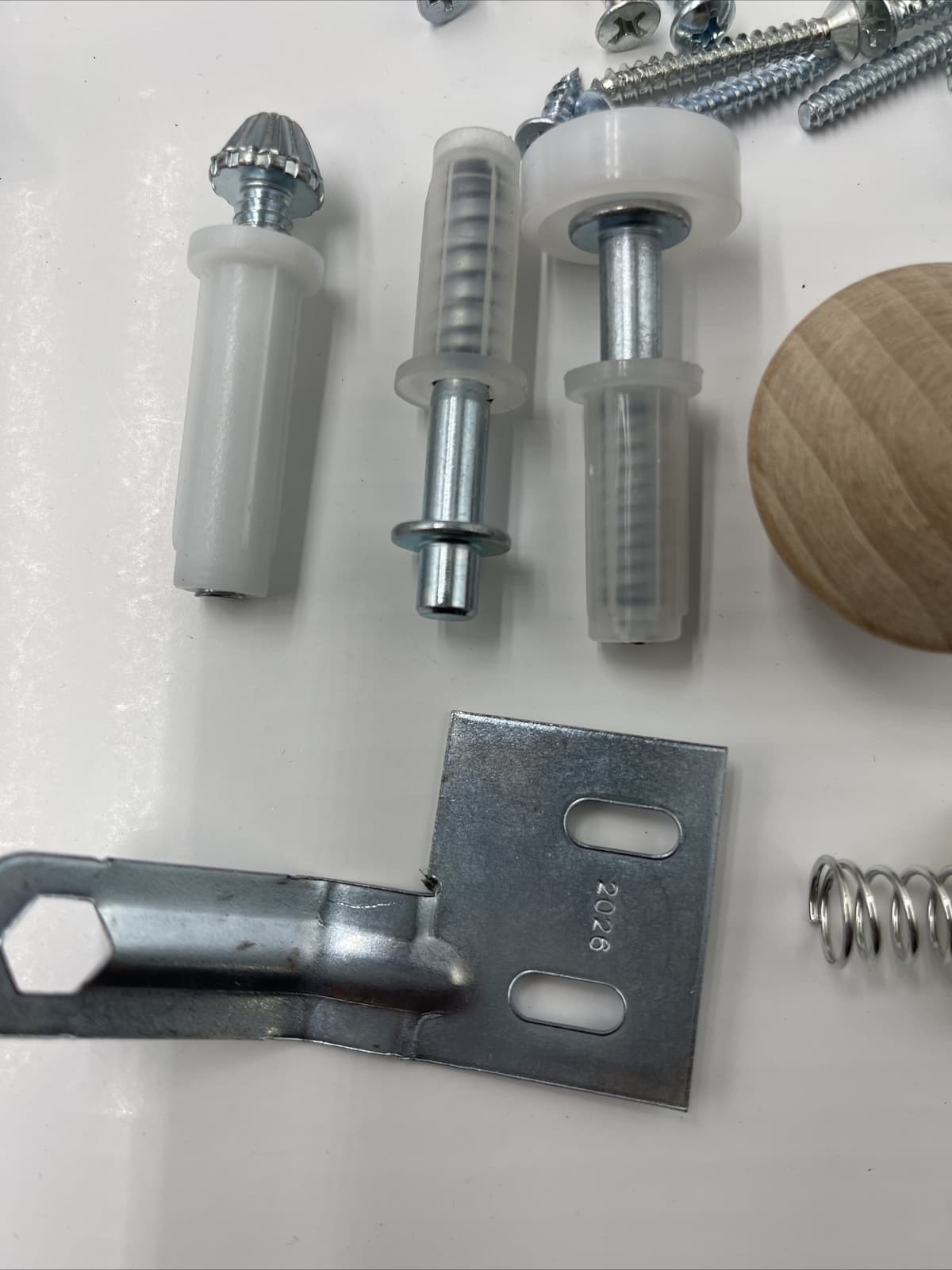 (2 SETS) JELD-WEN Hardware for BiFold Door 7/8" Track HW 63710 MADEinCANADA! 3