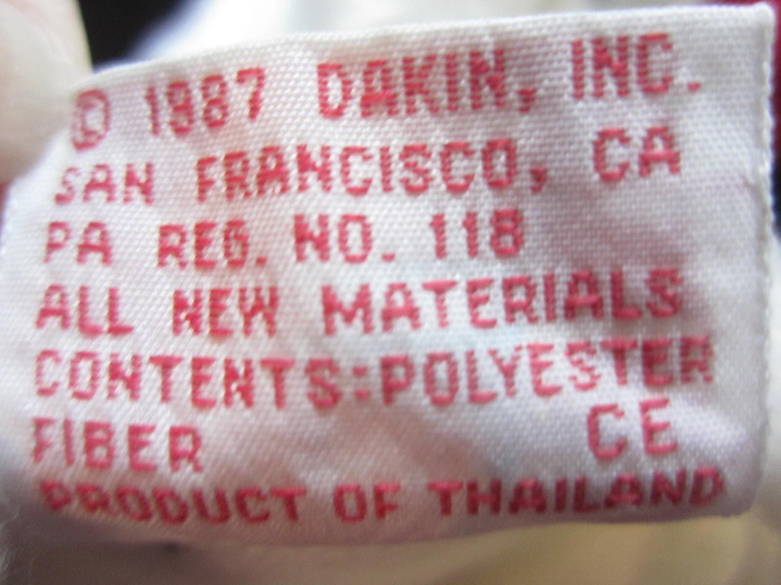 Dakin Fritz Firehouse Dalmatian Puppy Dog w/ Helmet Hand Puppet 12" Vintage 1987 4