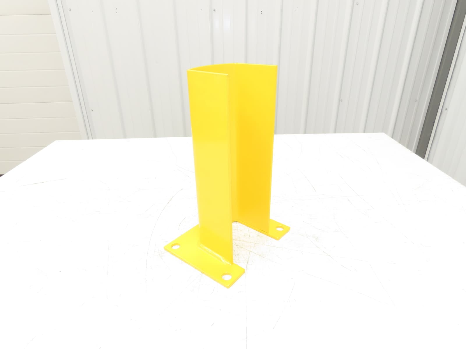 Post Protector 12" Pallet Rack Column Guard Yellow 4" ID Width 3